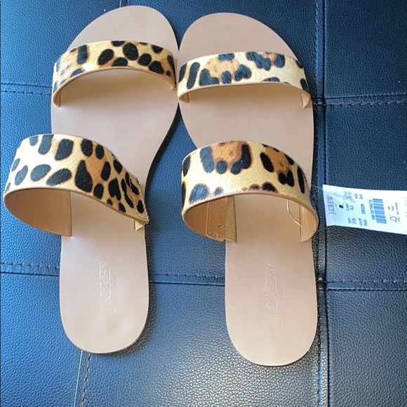 J CREW Leopard Sandal - Picture 2 of 4